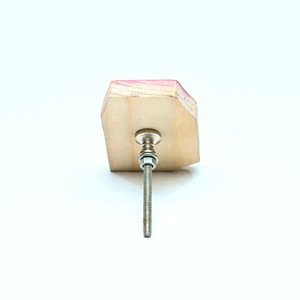 Handmade Modern Pine Wood Cabinet Dollhouse Pink and Red Drawer <b>Knobs</b> <b>Dresser</b> Door Handles Cupboard Pulls Kitchen Handle - Product Image 5