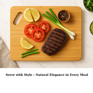 Acacia Wood Cutting Board Set Eco Friendly Wooden Chopping Board for <b>Kitchen</b> Food Prep Meat Vegetable Durable Board - Product Image 2