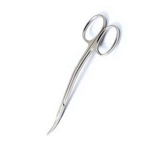 Medical Stainless Steel LaGrange Double <b>Curved</b> <b>Scissors</b> 4.5 Inch Surgical Suture Soft Tissue Trimmer Precision <b>Curved</b> Shears - Product Image 3