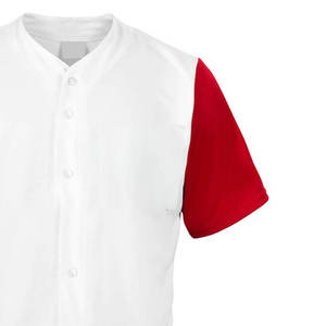 Camiseta de Béisbol Personalizada de Manga Corta, 100% Poliéster, Transpirable, Antibacteriana, al por Mayor - Product Image 4