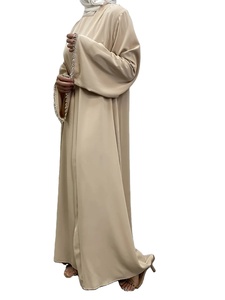 Eid Abaya Dubaï mariée robe de bal modeste femmes musulmanes arabe Sequin écologique respirant lait soie Maxi soirée islamique - Product Image 5