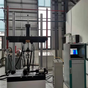 Machine d'essai de roue de pneu dynamique compatible avec les véhicules électriques, appareil d'essai de roue de pneu à détection numérique pour les laboratoires de R&D automobiles - Product Image 3