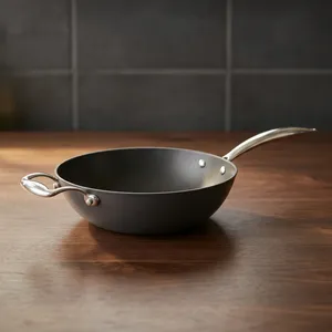Durable and Premium Non Stick <b>Cast</b> Iron Frypan 24 Cm Nitrile Series <b>Pan</b> for Home and Professional Kitchen - Product Image 1