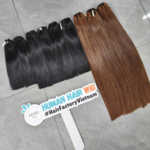 Perruque Lace Frontale Transparente de Luxe pour Femme, Cheveux Vierges Remy Premium de Qualité Supérieure, Brun Chocolat, 30 Pouces, Lisse Baguette Vietnamienne - Product Image 3