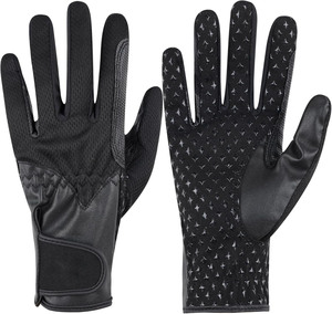 Horse Riding Gloves for Women with Non <b>Slip</b> Silicone Grip, Breathable Lightweight - Product Image 1