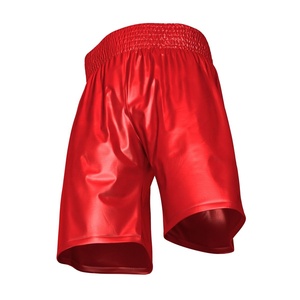 Wholesale Unisex Boxing Shorts Custom Plain Stretchy Breathable Quick Dry 100% Polyester 220g Muay Thai Martial <b>Arts</b> Kickboxing - Product Image 3