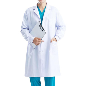 Blouse de laboratoire médicale pour homme, dernière collection, design simple, logo et taille personnalisés, haute qualité, 100% coton, usage hospitalier - Product Image 3