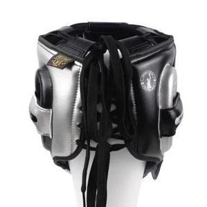 Set de Sparring Personalizable Plateado y Negro 'No Boxing No Life', Guantes de Boxeo de Cuero Genuino de Alta Calidad con Agarre Grueso - Product Image 4