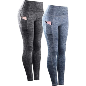 Leggings Deportivos de Yoga de Cintura Alta y Ajuste Ceñido para Mujer, de Poliéster, para Entrenamiento Físico, Talla Adulto - Product Image 3