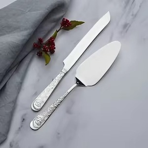 Tabletop Dessert Set Metal Cake Knife and Server Stainless Steel Slice Server Serving <b>Tools</b> - Product Image 1