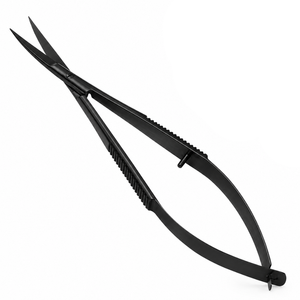 Tijeras Profesionales de Acero Inoxidable para Cutículas, Curvas, para Diestros, Tipo Cola de Golondrina Rusa, para Eliminar Piel Muerta, para Arte de Uñas - Product Image 3