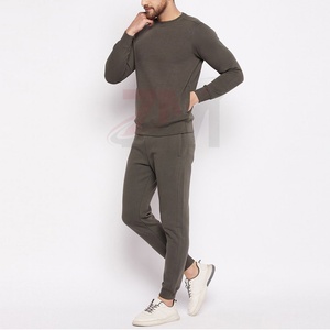 Survêtements d'hiver personnalisés de haute qualité pour hommes grandes tailles - 100 % coton, les plus vendus, vêtements de sport tendance, couleurs et logo personnalisables - Product Image 3