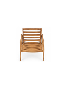 Fauteuil rembourré moderne avec structure en bois, dossier solide, design mi-siècle pour salon, mobilier de maison - Product Image 4