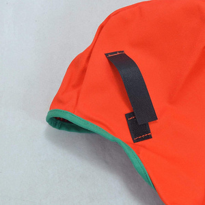 JNM SAFETY FR - Capuche de soudage en coton - Tissu ignifuge - Couleur orange - Protection de la tête pour soudeurs - Résistant à la chaleur - 500-1000°C - Product Image 3