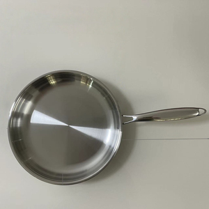 Premium Stainless Steel Fry Pan Designed For Modern Kitchens Offering Exceptional Heat Distribution Durability For Sale - Product Image 3
