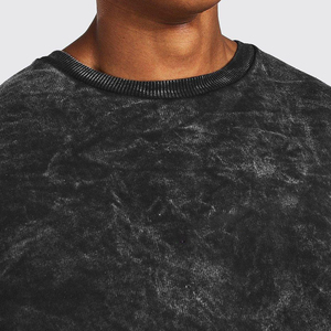 OEM Custom Pullover Men's Acid Wash Sweatshirt <b>Raglan</b> Sleeve <b>Top</b> Selling O-Nneck Sweatshirt Embroidery Fashion Fall Trend - Product Image 6