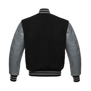 Veste de sport formelle en toile premium avec manches en similicuir, intérieur confortable, imperméable et respirant - Product Image 3