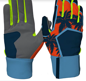 Gants de frappeur de baseball personnalisés en cuir, à doigts entiers, antidérapants, pour droitier, usage adulte, tailles personnalisées, tous modèles - Product Image 4