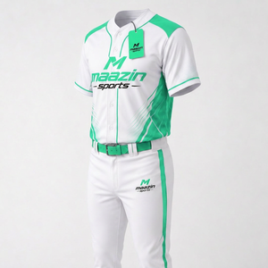 Uniforme de Béisbol Sublimado Premium 2026 de la Mejor Calidad con Diseños Personalizados, Gráficos Nítidos y Excelente Comodidad - Product Image 6