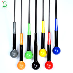 Matériel d'entraînement <span class=keywords><strong>de</strong></span> golf : Bâton <span class=keywords><strong>de</strong></span> swing lesté avec tête en silicone pour l'échauffement et la flexibilité – Outil d'entraînement <span class=keywords><strong>de</strong></span> golf fourni par l'usine - Product Image 5
