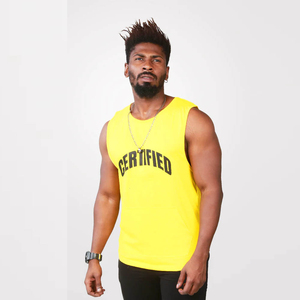 Hot Sale Men Tank Tops High Quality Gym Wear For Men Customized Printing Made Gym Wear Tank Top Sleeveless Quick Dry - Product Image 2