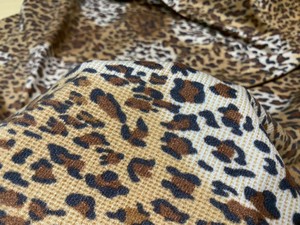 Leopard Print Fabric, soft fabric, realistic print, perfect for dolls and realistic crafts. - Product Image 3