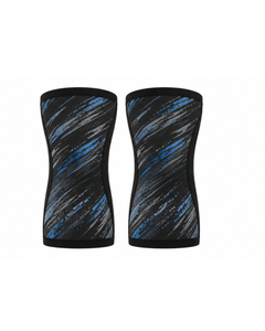 Custom Logo Sublimation Print Knee Compression Sleeve Elastic Wool Sports Support <b>Brace</b> Pads Gym Weightlifting Soft Training - Product Image 5