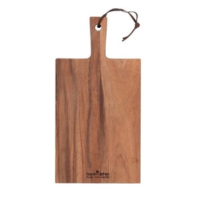 Multifunctional Natural Wooden Chopping Board 1.5cm Thickness Single Piece Package Wood Cutting Block Kitchenware Accessories - Product Image 1
