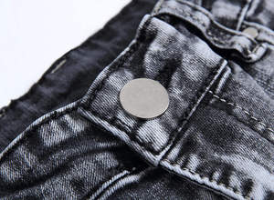 Jeans de Mezclilla para Hombre y Mujer, 100% Algodón, Secado Rápido, Corte Regular Vintage, Lavado Casual, Rectos, para Invierno y Verano, Varios Modelos - Product Image 4