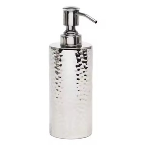 Premium Home Stainless Steel Soap <b>Dispenser</b> Bottle Polished Finish Durable Pump Bathroom Decor Accessory - Product Image 2