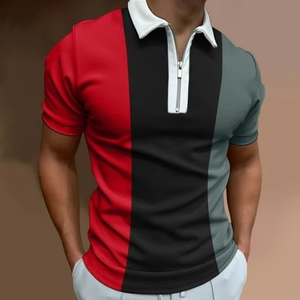 Fabricante de Camisetas Polo para Hombre OEM, Servicio de Diseño Personalizado y Marca Privada, Camisetas Polo Estampadas al por Mayor para Hombre - Product Image 5