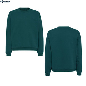 Men’s Pullover Sweatshirt Crewneck Cotton Fleece Custom OEM Supplier - Product Image 3