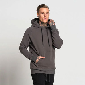 Sweat à capuche homme en molleton bouclette de coton épais de haute qualité, coupe ajustée, doublé, respirant, avec cordon de serrage, idéal pour l'hiver et le fitness - Product Image 6