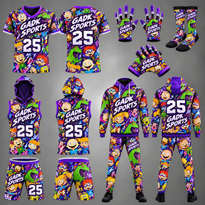 Nuevo uniforme de fútbol 7v7 personalizado de poliéster a la venta, último modelo de moda, nuevo estilo de uniforme 7 contra 7 para equipos deportivos. - Product Image 6