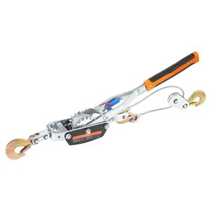 Estrattore a Cricchetto per Carichi Pesanti da 5 Tonnellate (11.023 libbre) con Verricello, Cavo in Acciaio da 3,5 m e 3 Ganci - Product Image 2