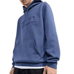 Vente en gros de sweats à capuche gaufrés unisexe, épais, vierges, personnalisables, style patchwork, 100% coton, pour hommes, pour l'hiver - Product Image 4