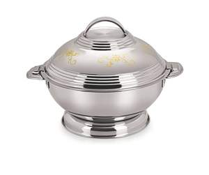 หม้อสแตนเลสแบบคลาสสิก รักษาสิ่งแวดล้อม เก็บความร้อนได้ดี พร้อมฝาปิดและหูจับด้านข้าง - Product Image 1