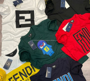 Lote de Ropa de Verano de Marca Excedente de Inventario y Producción Camisetas de Hombre Cancelación de Envío Camisetas de Algodón Prémium al Por Mayor - Product Image 2