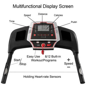 Caminadora Eléctrica Plegable Portátil de 3.5HP para Ejercicio en Casa, con Inclinación para Trotar/Caminar/Correr - Product Image 3