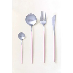 Juego de cubiertos de acero inoxidable al por mayor, popular para restaurantes, juego de cubiertos de acero espejado, India - Product Image 2