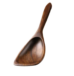 Premium Quality Solid Wooden Salad <b>Tools</b> Serving Spoon Long Handle Kitchen Cooking & Dining Dishwasher <b>Safe</b> Durable Eco Friendly - Product Image 3