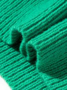 OEM Custom Men's Hoodies Knit Sweater Heavyweight Jacquard Streetwear Hoodie Private Label Wholesale Knitwear Factory - Product Image 5