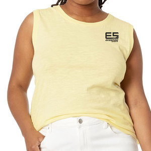 Camiseta sin Mangas para Mujer, Último Modelo, 100% Algodón, Secado Rápido, Transpirable, Personalizable por Delante, Alta Calidad, Hecho en Pakistán, Precio de Mayoreo Razonable - Product Image 5