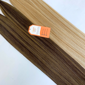 Tape in Hair <b>Extensions</b> Virgin Vietnamese Cuticle Aligned Raw <b>Cheap</b> 100% Human Hair <b>Extensions</b> Customize Color - Product Image 5