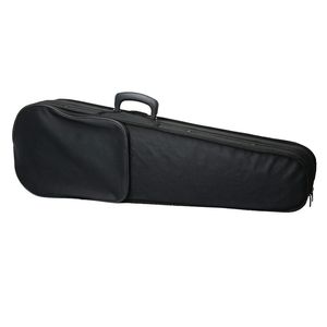 Custodia Triangolare in Tessuto Nero Resistente con Fodera Beige per Violino 4/4 - Borsa e Protezione per Strumento Musicale - Product Image 3