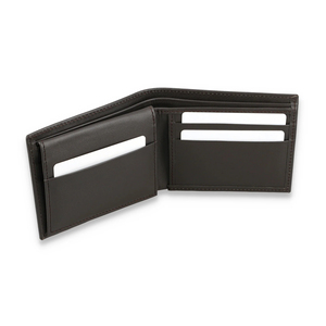 Wholesale High Quality Luxury Men Genuine Leather Bifold Short Cardholder Custom Logo Multifunctional Slim <b>Wallet</b> <b>Rfid</b> New Style - Product Image 6