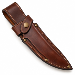 Estuche de Cuero para Cuchillos, Ideal para Almacenamiento, Colección y Uso en Exteriores, Hecho a Mano, Material de Cuero, Cómodo y Protector - Product Image 4