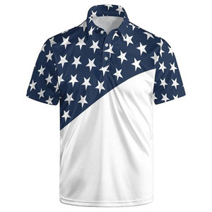 Camisa de polo para hombre, divertida camisa de golf con estampado, manga corta, de secado rápido y que absorbe la humedad, para golf - Product Image 4