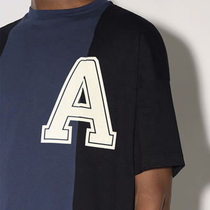 Camiseta Personalizada para Hombre, 180 GSM, 100% Algodón Tejido, Corte y Confección con Estampado de Letras, Estilo Urbano, Fabricante de Ropa de Marca Privada OEM - Product Image 2