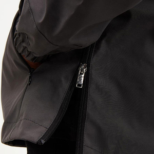 Veste d'hiver réversible zippée pour homme, haute qualité, motif sur le devant, coupe-vent en polaire, vente en gros - Product Image 5